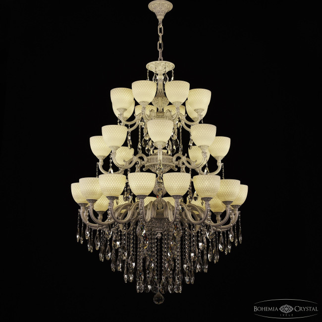Подвесная люстра Bohemia Ivele Crystal AL78101/16+8+8/300/3d B WMN P1 U Wave Подвесная люстра Bohemia Ivele Crystal AL78101/16+8+8/300/3d B WMN P1 U Wave