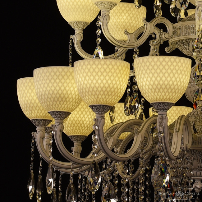 Подвесная люстра Bohemia Ivele Crystal AL78101/16+8+8/300/3d B WMN P1 U Wave Подвесная люстра Bohemia Ivele Crystal AL78101/16+8+8/300/3d B WMN P1 U Wave
