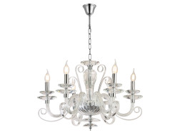 Подвесная люстра Newport Annabelle 8576/C chrome М0070811 Подвесная люстра Newport Annabelle 8576/C chrome М0070811