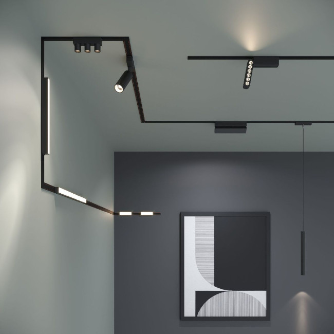 Трековый магнитный светильник Elektrostandard Flat magnetic 4690389198519 a063694