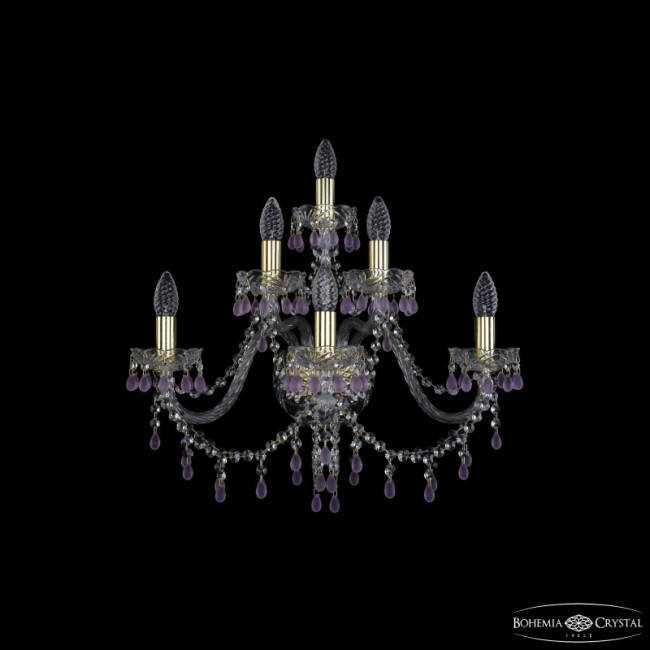 Бра Bohemia Ivele Crystal 1410B/3+2+1/240 G V7010 Бра Bohemia Ivele Crystal 1410B/3+2+1/240 G V7010