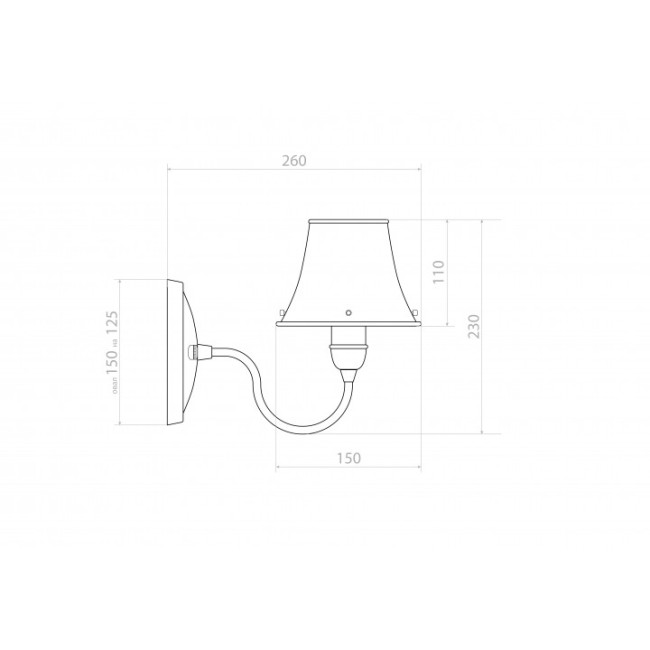 Бра Covali WL-58155