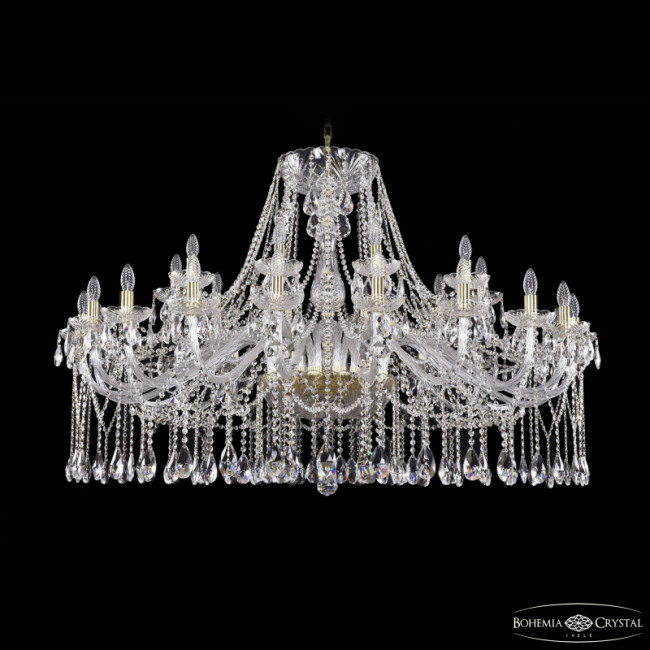Подвесная люстра Bohemia Ivele Crystal 1413/20+10/530 G