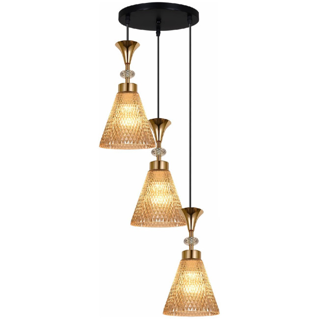 Подвесной светильник Reluce 02005-0.9-03 AMBER Подвесной светильник Reluce 02005-0.9-03 AMBER