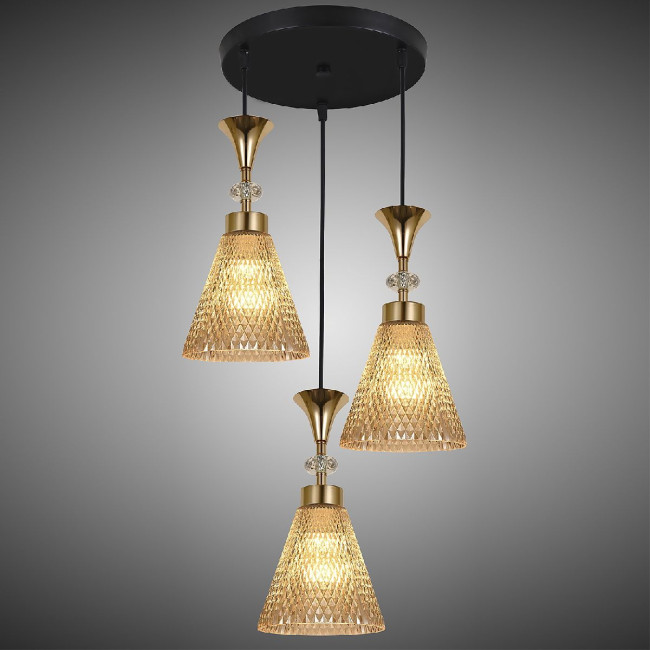 Подвесной светильник Reluce 02005-0.9-03 AMBER Подвесной светильник Reluce 02005-0.9-03 AMBER