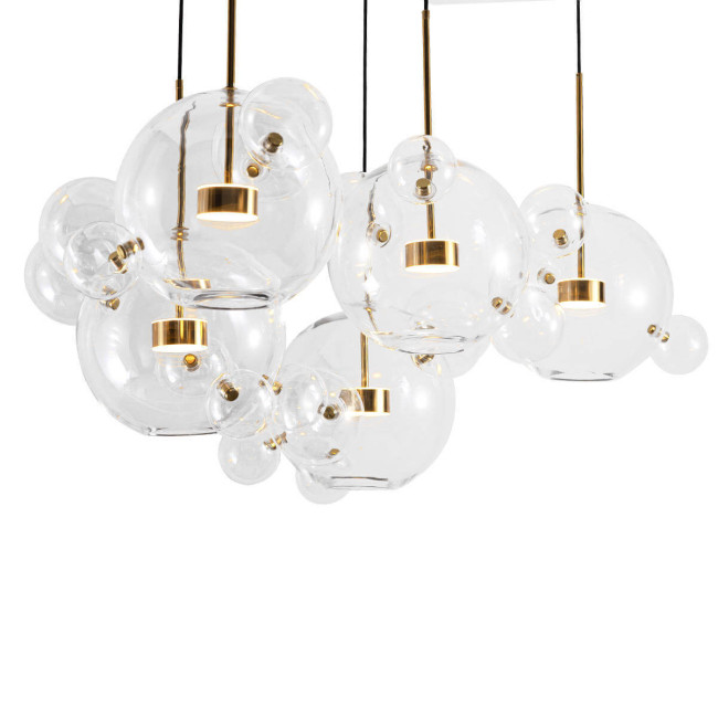 Подвесная люстра Loft IT Bolle 2027-S5 Подвесная люстра Loft IT Bolle 2027-S5