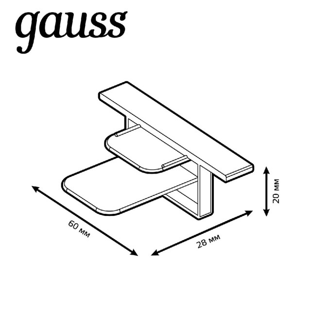 Заглушка Gauss TR144 Заглушка Gauss TR144