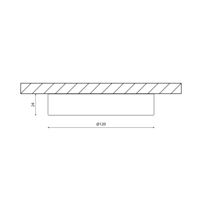 Накладной светильник DesignLed KH-R120-9-WW 007788 Накладной светильник DesignLed KH-R120-9-WW 007788
