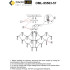 Потолочная люстра Omnilux Сocullo OML-95503-57 Потолочная люстра Omnilux Сocullo OML-95503-57