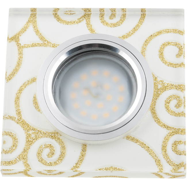 Встраиваемый светильник Fametto Luciole DLS-L207 GU5.3 CHROME/WHITE UL-00000382 Встраиваемый светильник Fametto Luciole DLS-L207 GU5.3 CHROME/WHITE UL-00000382