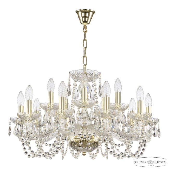 Подвесная люстра Bohemia Ivele Crystal 119/10+5/240 G Подвесная люстра Bohemia Ivele Crystal 119/10+5/240 G
