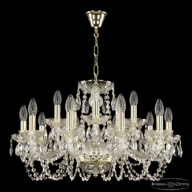 Подвесная люстра Bohemia Ivele Crystal 119/10+5/240 G Подвесная люстра Bohemia Ivele Crystal 119/10+5/240 G