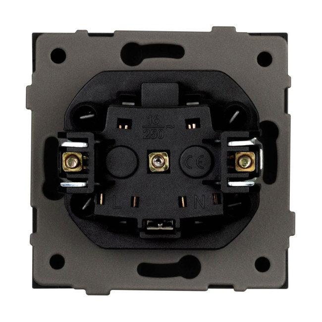 Механизм электрической розетки Arlight SCT-TENDO-MEU1-SFPL-BK (230V, 16A) 054638 Механизм электрической розетки Arlight SCT-TENDO-MEU1-SFPL-BK (230V, 16A) 054638