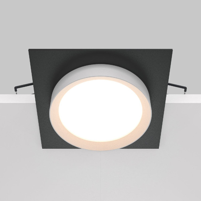 Встраиваемый светильник Maytoni Technical Hoop DL086-GX53-SQ-BW
