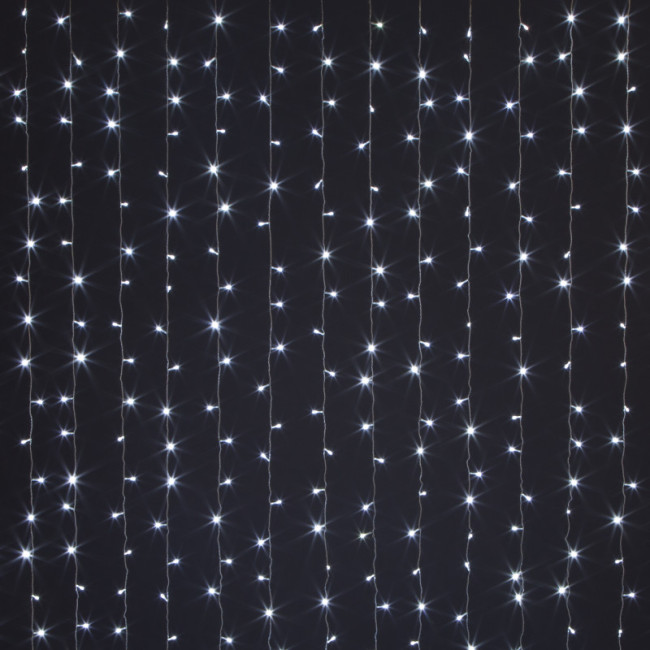 Светодиодный занавес Eurosvet 200-002 белый 2*3м IP20 Светодиодный занавес Eurosvet 200-002 белый 2*3м IP20