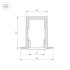 Профиль Arlight SL-MINI-8-H12-F12-2000 ANOD 023715 Профиль Arlight SL-MINI-8-H12-F12-2000 ANOD 023715