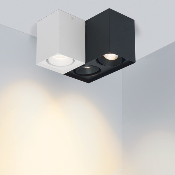 Накладной светильник Arlight SP-Cubus-S100x100WH-11W Day White 023078(1) Накладной светильник Arlight SP-Cubus-S100x100WH-11W Day White 023078(1)