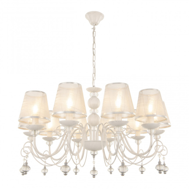 Подвесная люстра Arte Milano 347620/10 WT+SL Подвесная люстра Arte Milano 347620/10 WT+SL