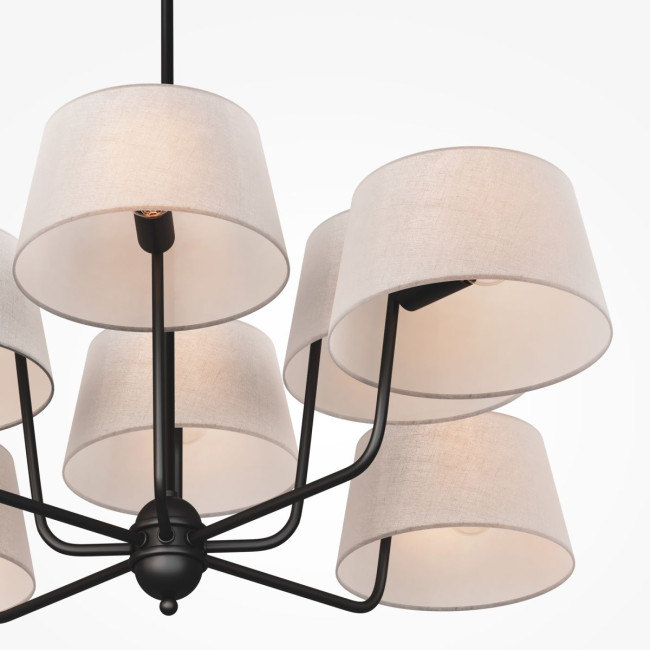 Люстра на штанге Maytoni Modesto MOD360PL-08B