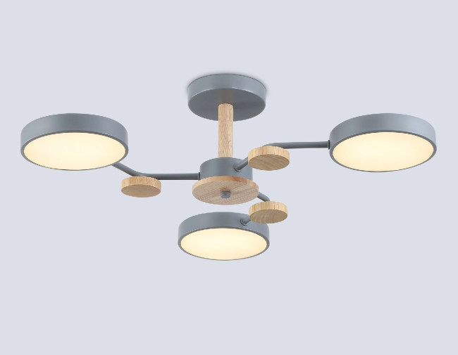 Люстра на штанге Ambrella Light Linetech Comfort FL4856 Люстра на штанге Ambrella Light Linetech Comfort FL4856
