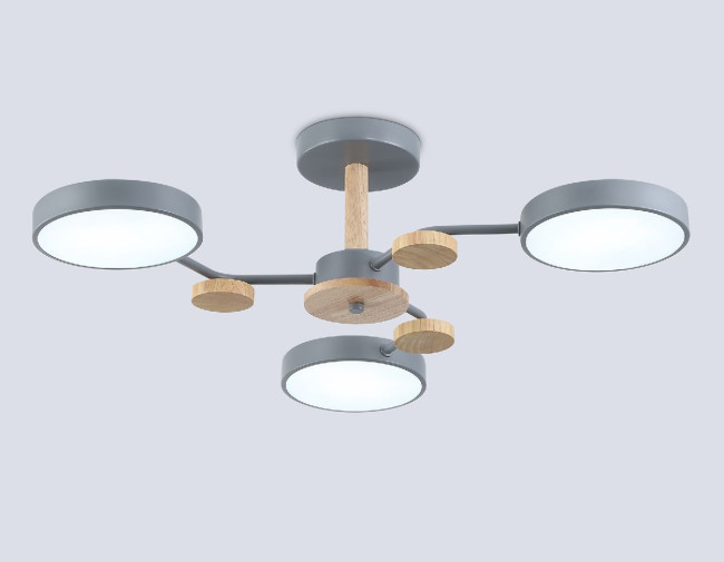 Люстра на штанге Ambrella Light Linetech Comfort FL4856 Люстра на штанге Ambrella Light Linetech Comfort FL4856