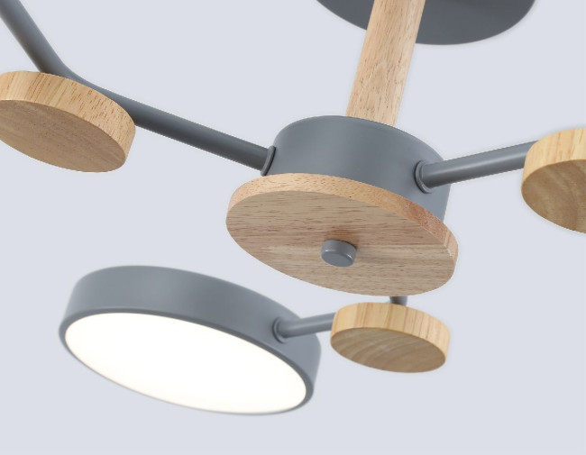 Люстра на штанге Ambrella Light Linetech Comfort FL4856 Люстра на штанге Ambrella Light Linetech Comfort FL4856