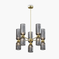 Люстра на штанге Maytoni Antic MOD302PL-10GR Люстра на штанге Maytoni Antic MOD302PL-10GR