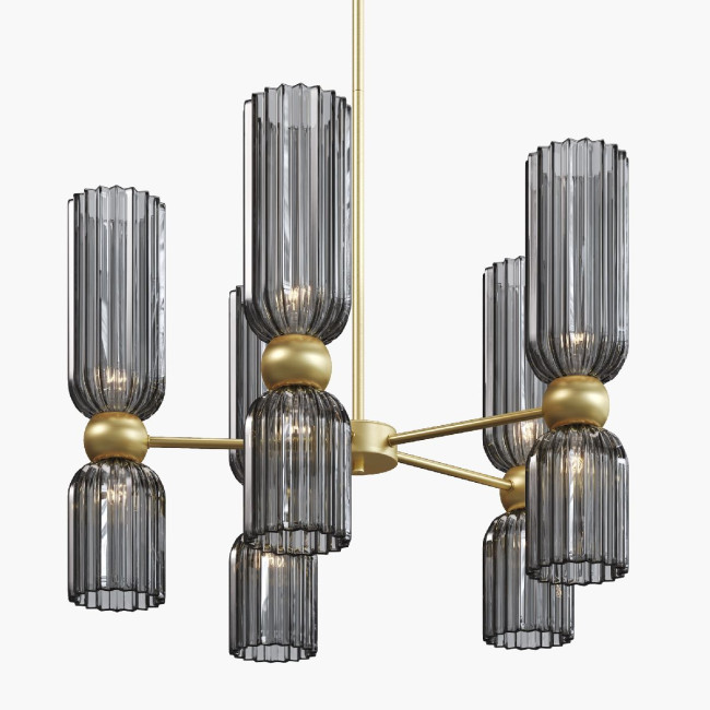 Люстра на штанге Maytoni Antic MOD302PL-10GR Люстра на штанге Maytoni Antic MOD302PL-10GR