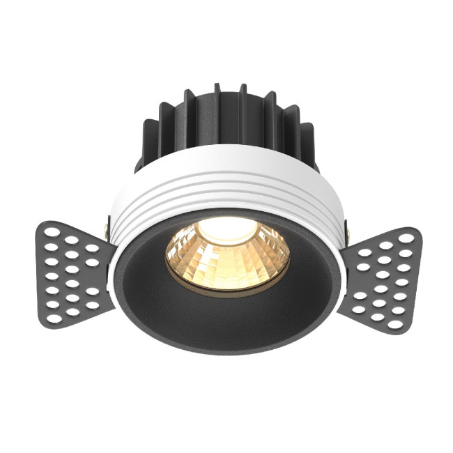 Встраиваемый светильник Maytoni Round DL058-12W2.7K-TRS-B Встраиваемый светильник Maytoni Round DL058-12W2.7K-TRS-B