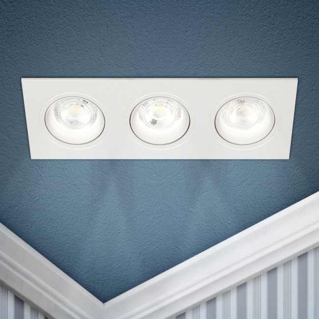 Встраиваемый светильник Эра KL92-3 WH Б0054376 Встраиваемый светильник Эра KL92-3 WH Б0054376