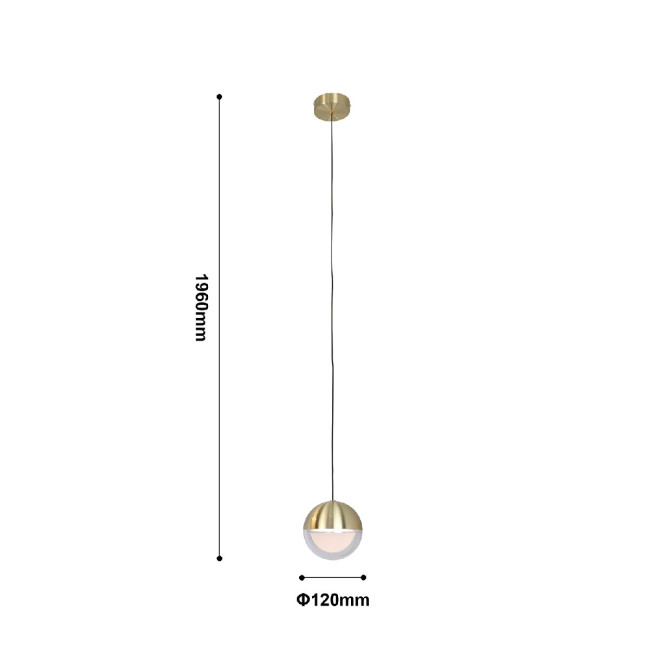 Подвесной светильник Favourite Luna 4370-1P Подвесной светильник Favourite Luna 4370-1P