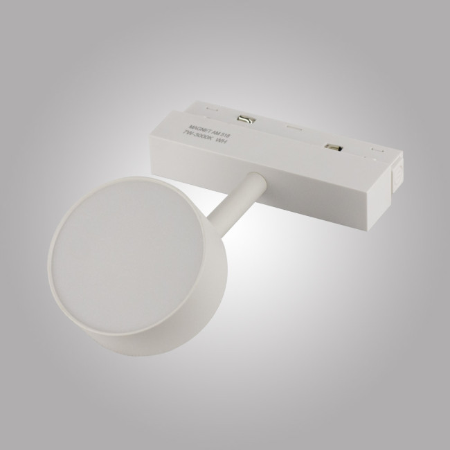 Трековый светильник AM Group MAGNET AM518 7W 3000K WH Трековый светильник AM Group MAGNET AM518 7W 3000K WH