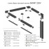 Шинопровод накладной AM Group AM541 1M WH SMART