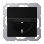 Розетка штепсельная Schuko Jung A1520BFKIKLSWM