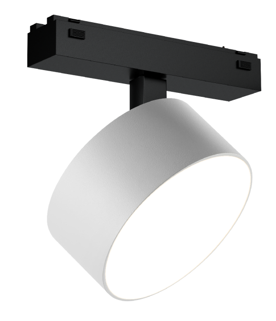 Трековый магнитный светильник iLedex Vision 4825-047-D120-15W-110DG-4000K-WH