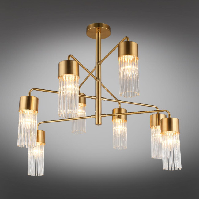 Подвесная люстра Omnilux Cesana OML-67107-08 Подвесная люстра Omnilux Cesana OML-67107-08