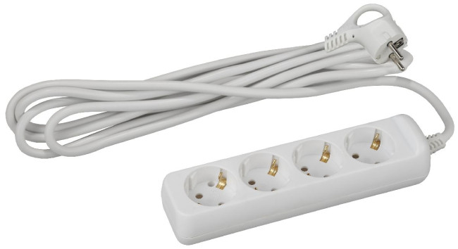 Удлинитель электрический Эра UX-4e-3m Б0038579 Удлинитель электрический Эра UX-4e-3m Б0038579