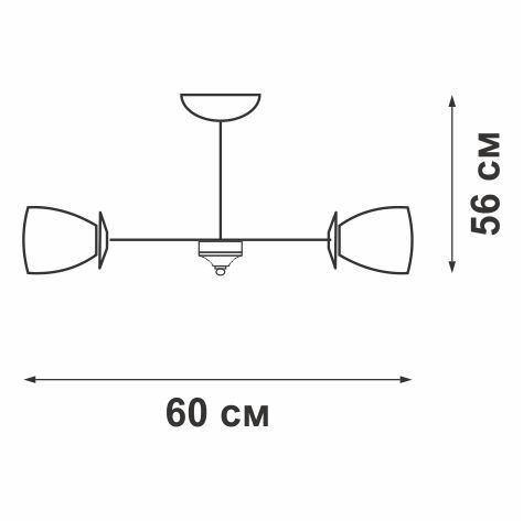 Потолочная люстра Vitaluce V3865/12PL Потолочная люстра Vitaluce V3865/12PL