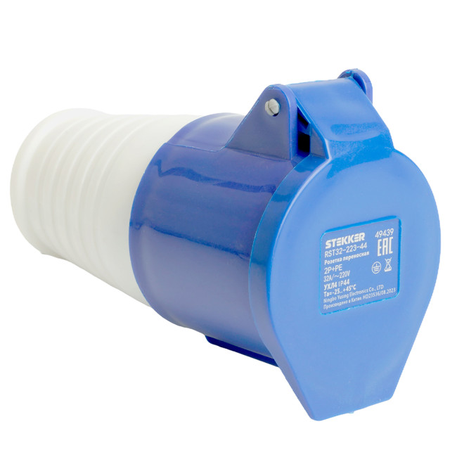 Розетка переносная Stekker RST32-223-44 49439 Розетка переносная Stekker RST32-223-44 49439