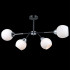 Люстра на штанге Illumico IL0715-4CSQ-24 BK CR LIBRA Люстра на штанге Illumico IL0715-4CSQ-24 BK CR LIBRA