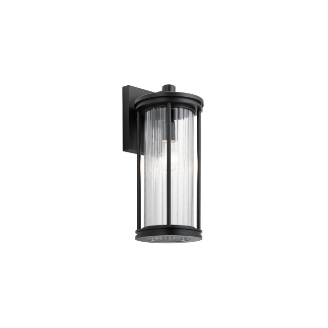 Уличный настенный светильник Kichler Barras KL-BARRAS2-M-BK Уличный настенный светильник Kichler Barras KL-BARRAS2-M-BK