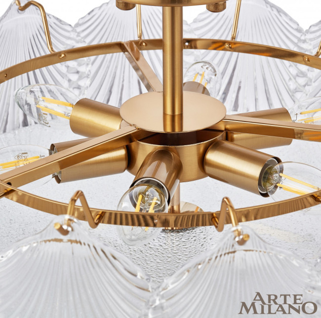 Люстра на штанге Arte Milano Rim 312009/D500 BS