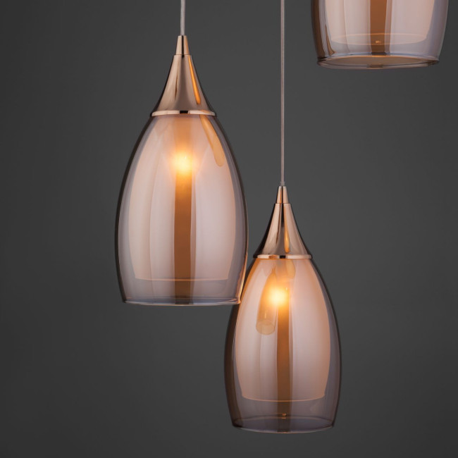 Подвесная люстра Eurosvet Cosmic 50085/3 золото Подвесная люстра Eurosvet Cosmic 50085/3 золото