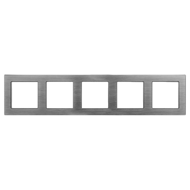 Рамка на 5 постов Arlight FRM-PRESTO-ALS-5-GR 043864