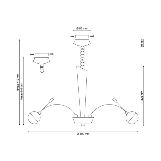 Подвесная люстра Lucia Tucci Natura 155.6 Подвесная люстра Lucia Tucci Natura 155.6