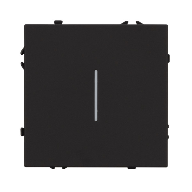 Механизм выключателя одноклавишный проходной Arlight LED SWT-NOBE-MKP1-SFPL-L-BK (230V, 10A) 054261 Механизм выключателя одноклавишный проходной Arlight LED SWT-NOBE-MKP1-SFPL-L-BK (230V, 10A) 054261