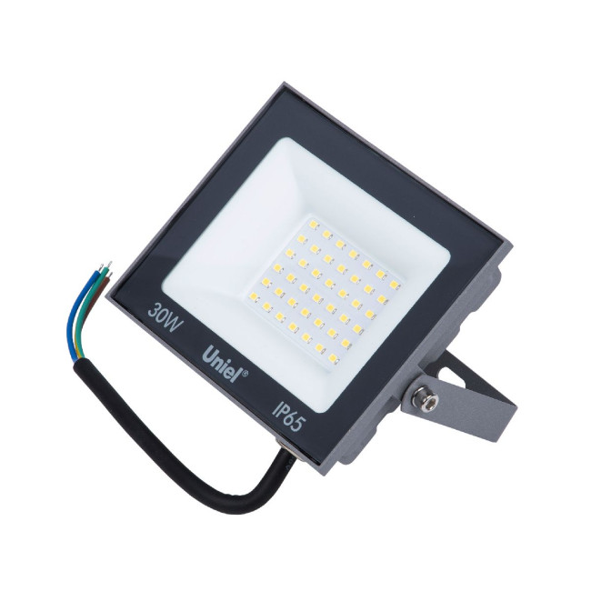 Прожектор Uniel ULF-F23-30W/6500K IP65 160-240V GREY UL-00011845 Прожектор Uniel ULF-F23-30W/6500K IP65 160-240V GREY UL-00011845