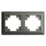 Рамка двухместная Stekker PFR00-7002-06 Катрин 39808 Рамка двухместная Stekker PFR00-7002-06 Катрин 39808