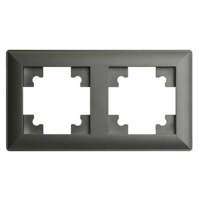 Рамка двухместная Stekker PFR00-7002-06 Катрин 39808 Рамка двухместная Stekker PFR00-7002-06 Катрин 39808