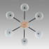 Люстра на штанге Lumion Colange 8096/6C Люстра на штанге Lumion Colange 8096/6C